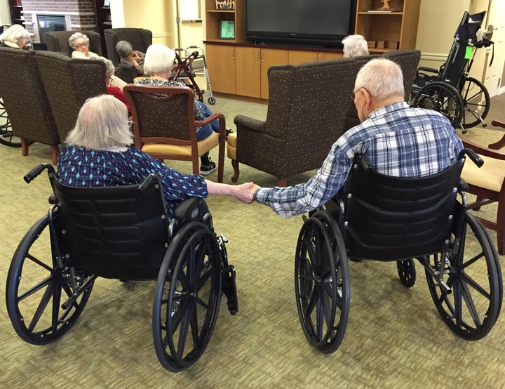 During the last three weeks of their lives, the couple held hands almost constantly.