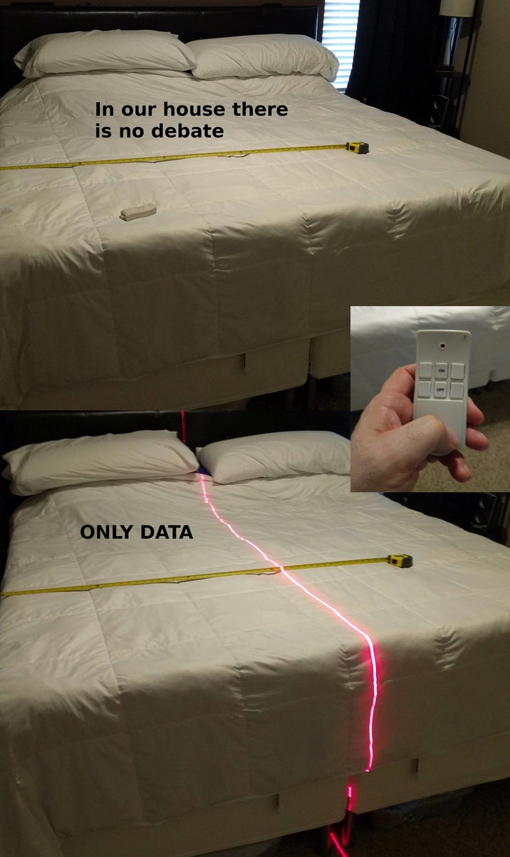 Jon<a href="https://www.reddit.com/r/funny/comments/44h904/this_argument_stops_now/" target="_blank"> posted the photo </a>to Reddit on Saturday, and it has since been viewed <a href="http://imgur.com/OlrlBYW" target="_blank">more than 1 million times</a>. 