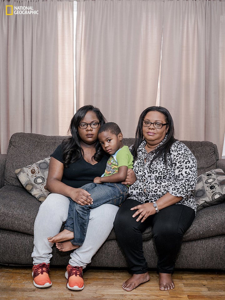 Keonna, Kirk and Antionette Miles. <br><br>“I done had several upper respiratory infections,” Antionette tol