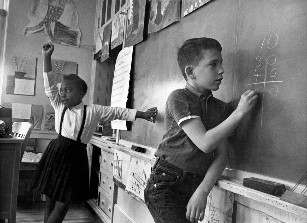 1964: "Princeton’s two elementary schools were integrated 16 years ago," The Times reported. "Thus began a three-act racial drama — first, a period of Negro hopes; next, Negro frustration and disillusionment; and then, a limited degree of fulfillment." 