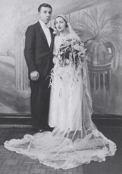 John and Ann Betar on their wedding day in 1932.