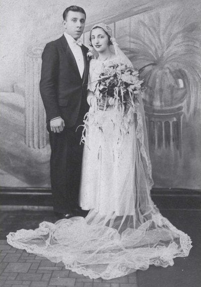 John and Ann Betar on their wedding day in 1932. 