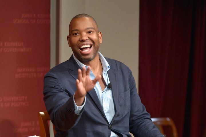 Ta-Nehisi Coates said he's voting for Bernie Sanders, though he's not officially endorsing him.