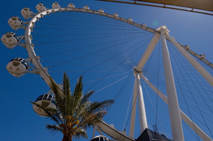 Las Vegas' High Roller observation wheel is touted as the world's highest observation wheel.