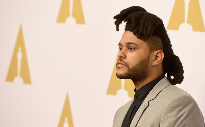Singer-songwriter the Weeknd attends the 88th Annual Academy Awards nominee luncheon on February 8, 2016 in Beverly Hills, California.