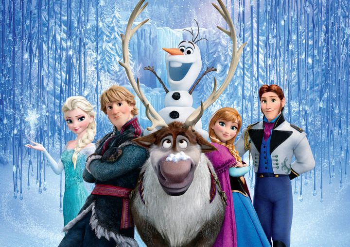 The United Kingdom poster for Disney's "Frozen."
