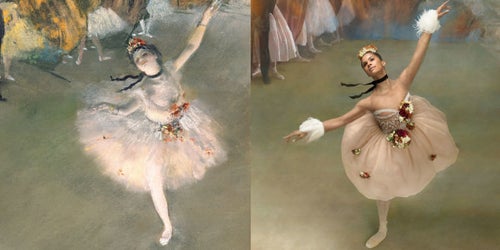 ドガの踊り子が絵から抜け出した。ミスティ・コープランドが美しい