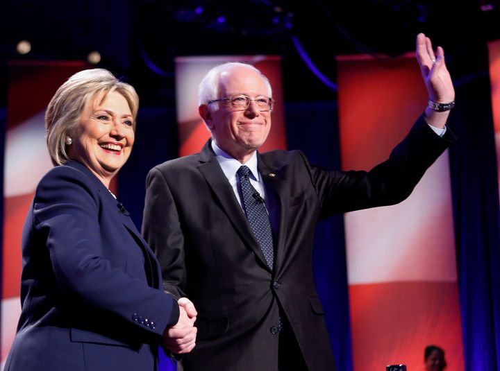 Democratic presidential candidates Hillary Clinton and Bernie Sanders will face superdelegates in their fight for the nomination.