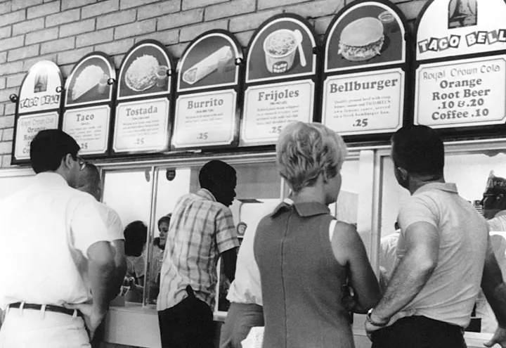 Taco Bell menu from 1972 - AR15.COM