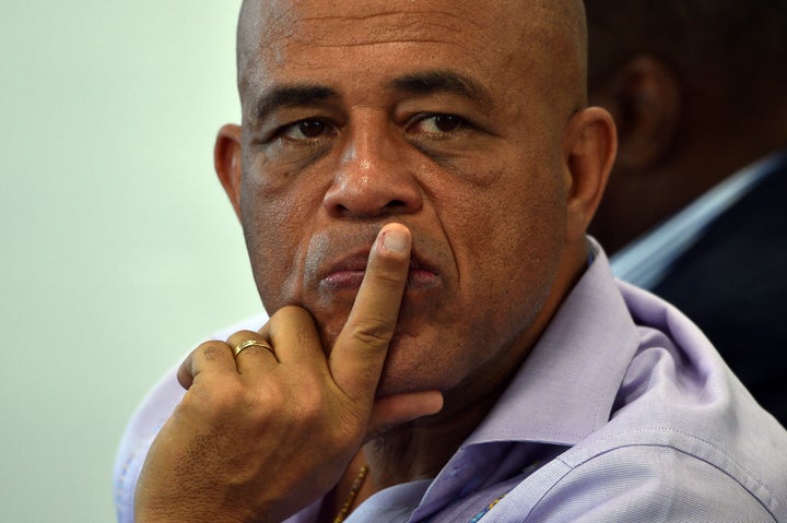 Former Haitian president Michel Martelly stepped down on Feb. 7, without a successor, leaving the nation in a 'power vac