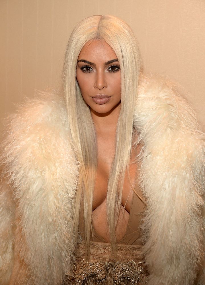 Kim Kardashian West attends Kanye West Yeezy Season 3 on Feb. 11, 2016 in New York City. 