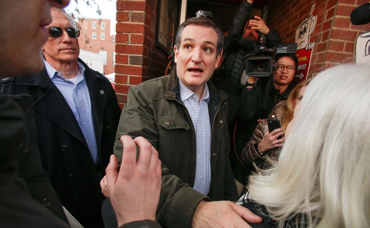 Ted Cruz has accused the Black Lives Matter movement of "literally" celebrating dead cops.