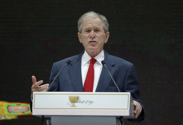 "Laura and I mourn the death of a brilliant jurist and important American, Supreme Court Justice Antonin Scalia. He was a tow