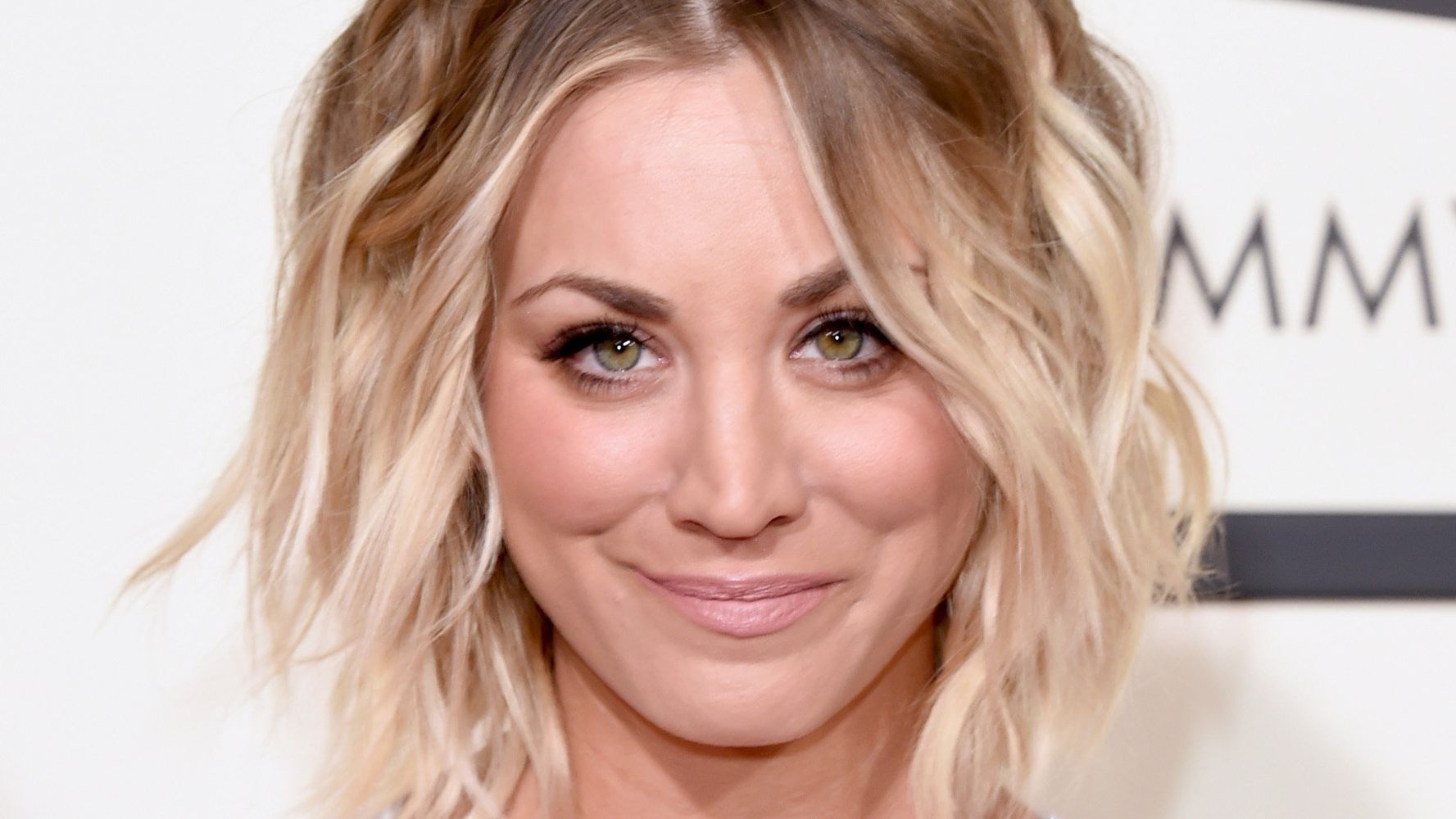 Kaley Cuoco Looks Glamorous In Sleek, Sparkly Jumpsuit At 