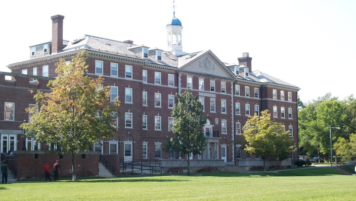 Harvard's Cabot House, the dorm where Alyssa Leader says the school forced her to live for several months with an ex-boyfriend who abused and harassed her.