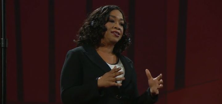 "Saying ‘yes’ to playing with my children likely saved my career," Rhimes said at her TED Talk in February. 