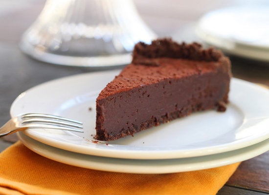 Dark Chocolate Truffle Tart