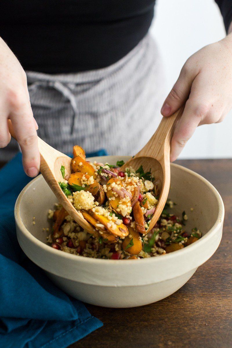 Moroccan Carrot Salad With Millet