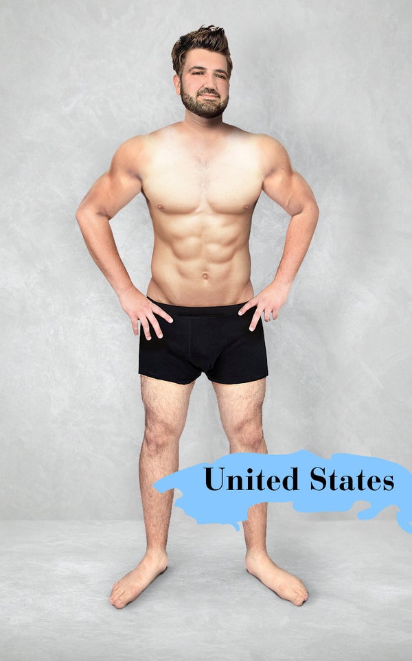 What The Ideal Mans Body Looks Like In 19 Countries Huffpost 9110