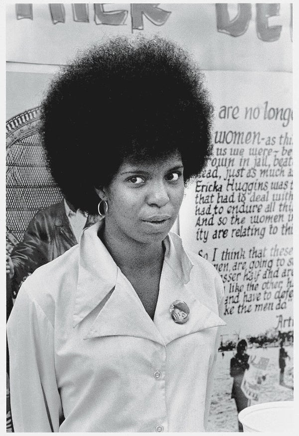 The sight of black men and women unapologetically sporting their afros, berets and leather jackets had a special appeal to ma