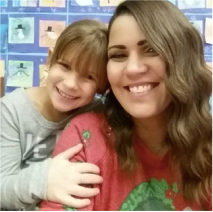 Jessica and her baby girl Zoe.