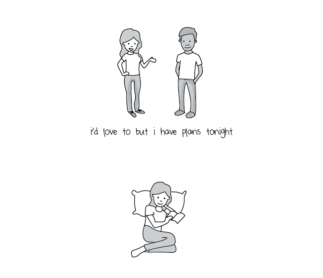 What It's Like In An Introvert's Head (By Liz Fosslien and Mollie