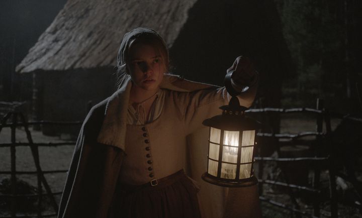 Anya Taylor-Joy stars in a scene from "The Witch."