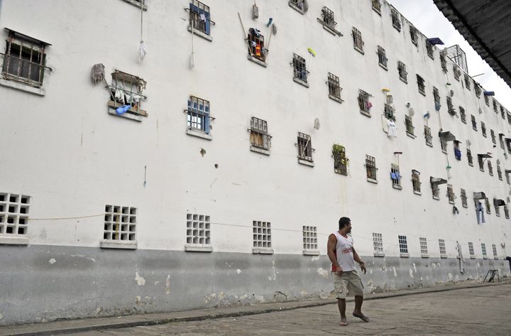 Colombian jails, such as this one in Bucaramanga, are among the most overcrowded in Latin America.