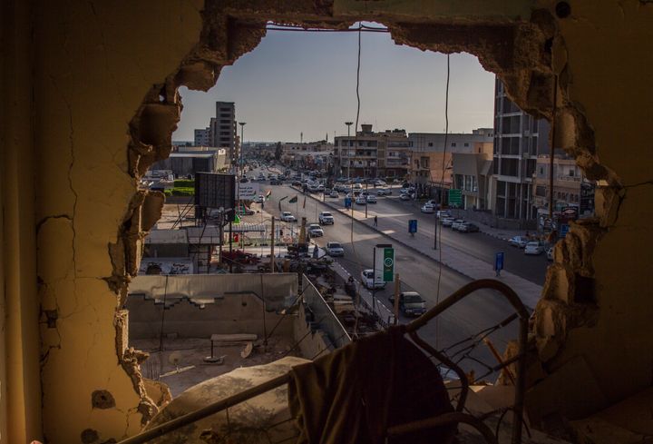 Signs of heavy clashes during the 2011 Libyan uprising remain evident in Misrata, Libya. Since Muammar Gaddafi, the country's leader, was deposed five years ago, Libya has slipped deeper into chaos with two rival governments.