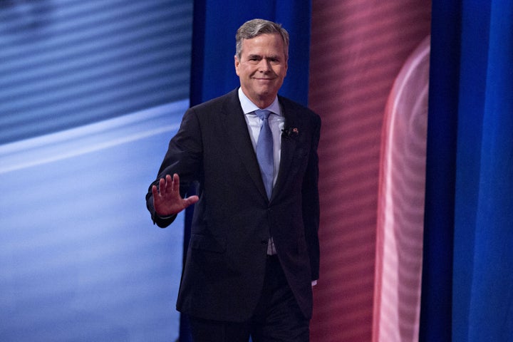 Jeb Bush prefers a book over conga lines.