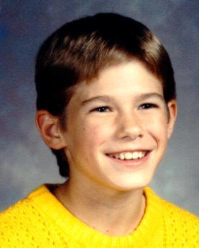 Jacob Wetterling's last school photo before his disappearance.