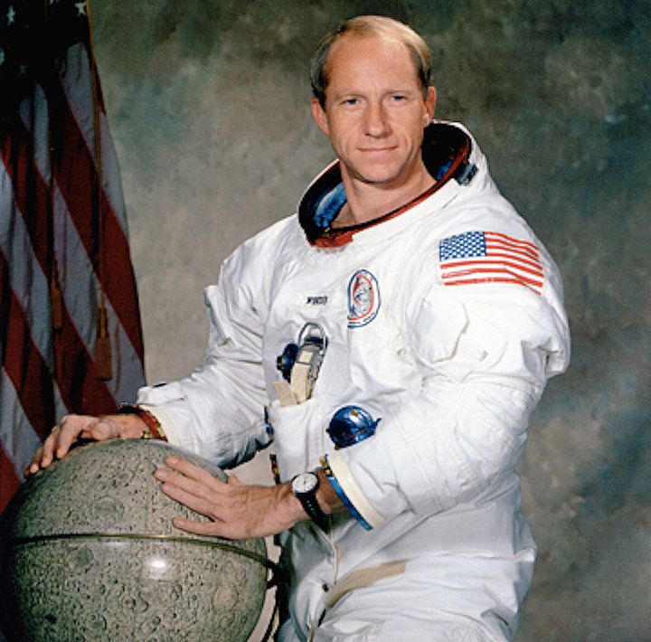 Apollo 15 command module pilot Al Worden says he has a very open mind about what could've happened.