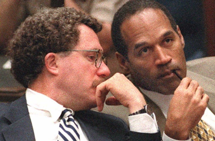 Simpson listens during testimony by a Los Angeles Police Department forensic chemist. The defense attempted to portray the department's handling of evidence as sloppy.