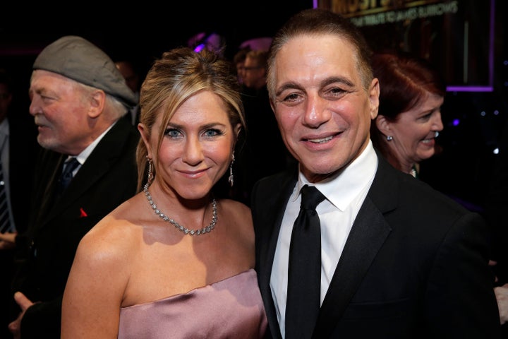 Jennifer Aniston and Tony Danza. 