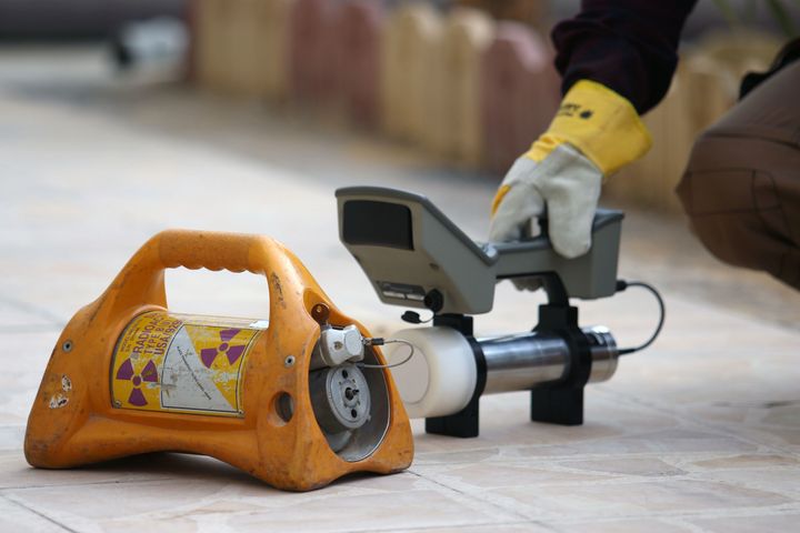 Radioactive material that went missing in Iraq last November has been found at a petrol station in southern Iraq, ending speculation that the self-described Islamic State could have acquired it.