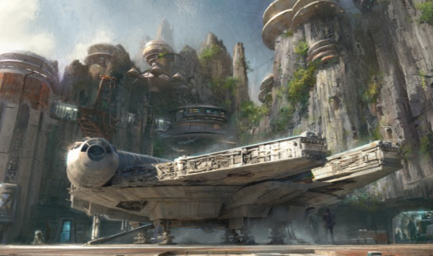 Visitors will be able to drive the Millennium Falcon in a new ride experience. 