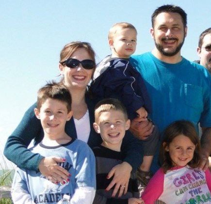 The family has been identified as Leonard Quasarano, 35, his wife Heather, 39, and their three children, ages 2 to 11.