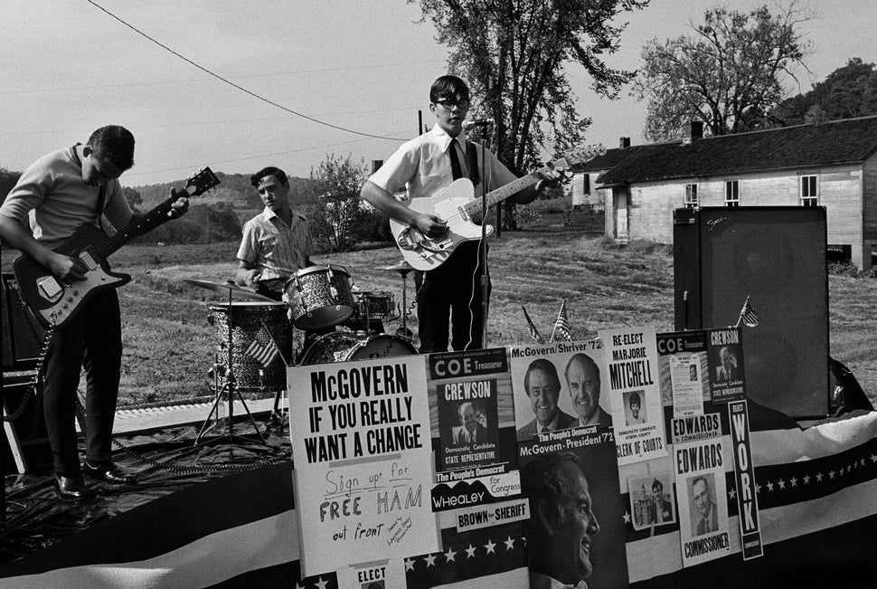 George McGovern for President rally, Southeast, Ohio.
