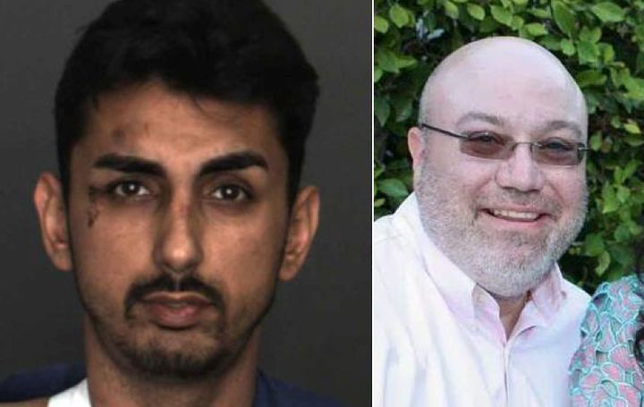 Alex Mark Demetro, 28, of Union City, California (left), faces felony charges after a test drive that killed Warren Smale, 43, of Montclair, California. 