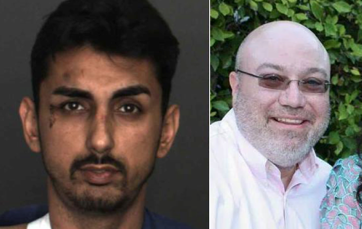 Alex Mark Demetro, 28, of Union City, California (left), faces felony charges after a test drive that killed Warren Smale, 43