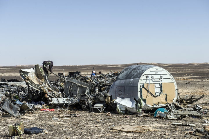 For the first time, Egyptian President Abdel Fattah al-Sisi said the Russian airliner that crashed on Oct. 31, 2015 was