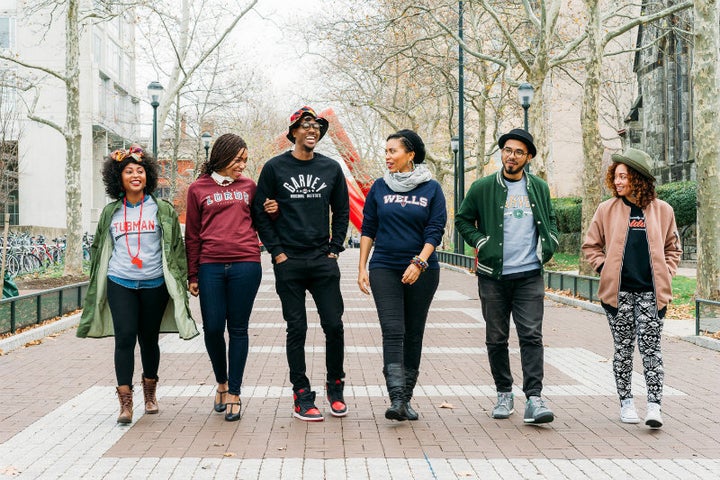 School of Thought crewnecks are available in six different designs. 