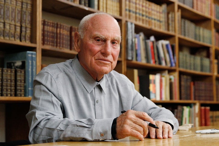 Richard Serra visits the Strand Bookstore on April 22, 2014 in New York City. Photo by Mireya Acierto/Getty Images.