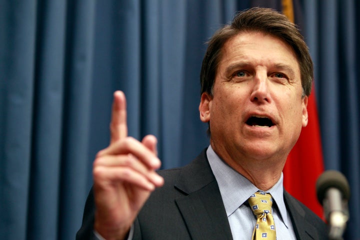 Gov. Pat McCrory says the bill could "create major public safety issues" for North Carolina residents.