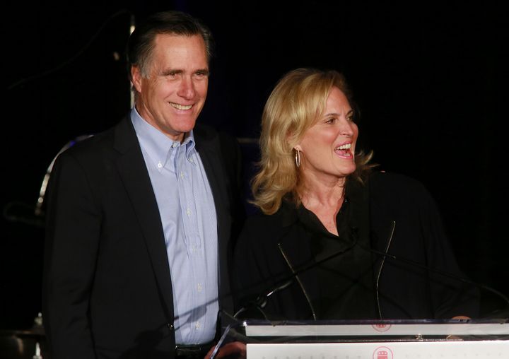 Former Republican presidential candidate Mitt Romney and his wife Anne Romney have likely already stopped contributing to Social Security in 2016, thanks to a cap on earnings subject to Social Security taxes.