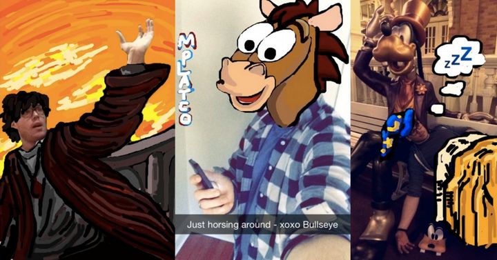 Mike Platco (mplatco) has mastered the art of Snapchat, quite literally.