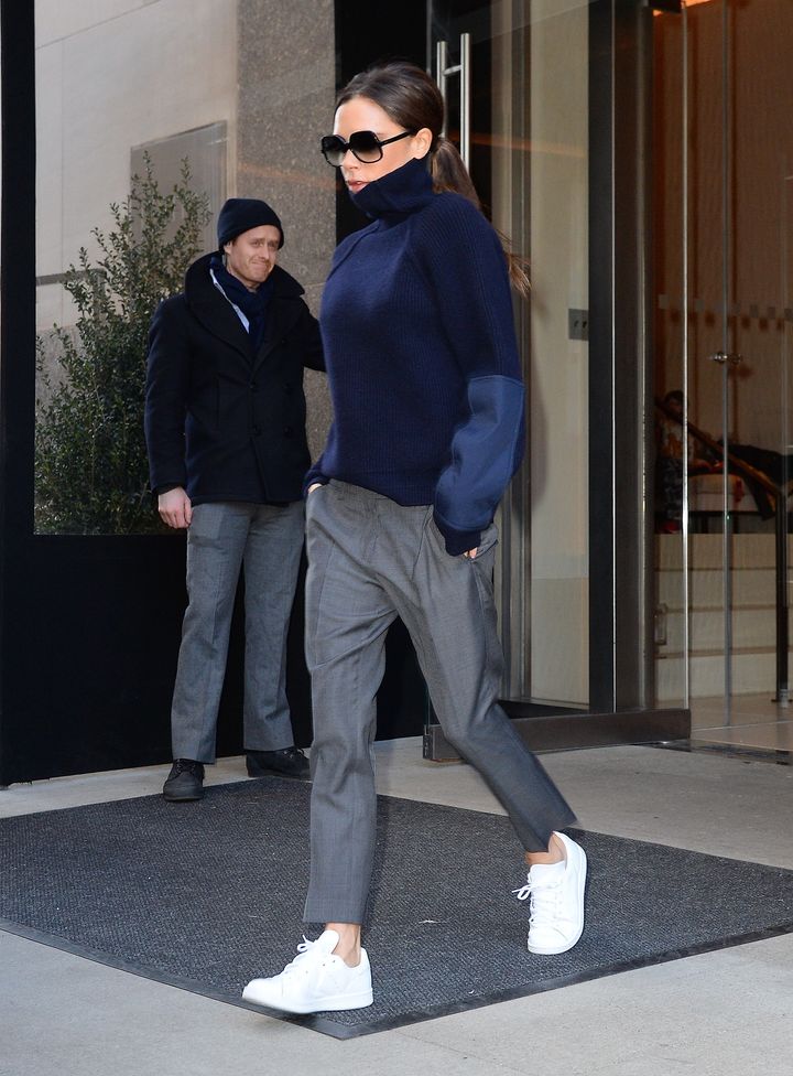Victoria Beckham 'Just Can't Do Heels Anymore' At Work | HuffPost Life