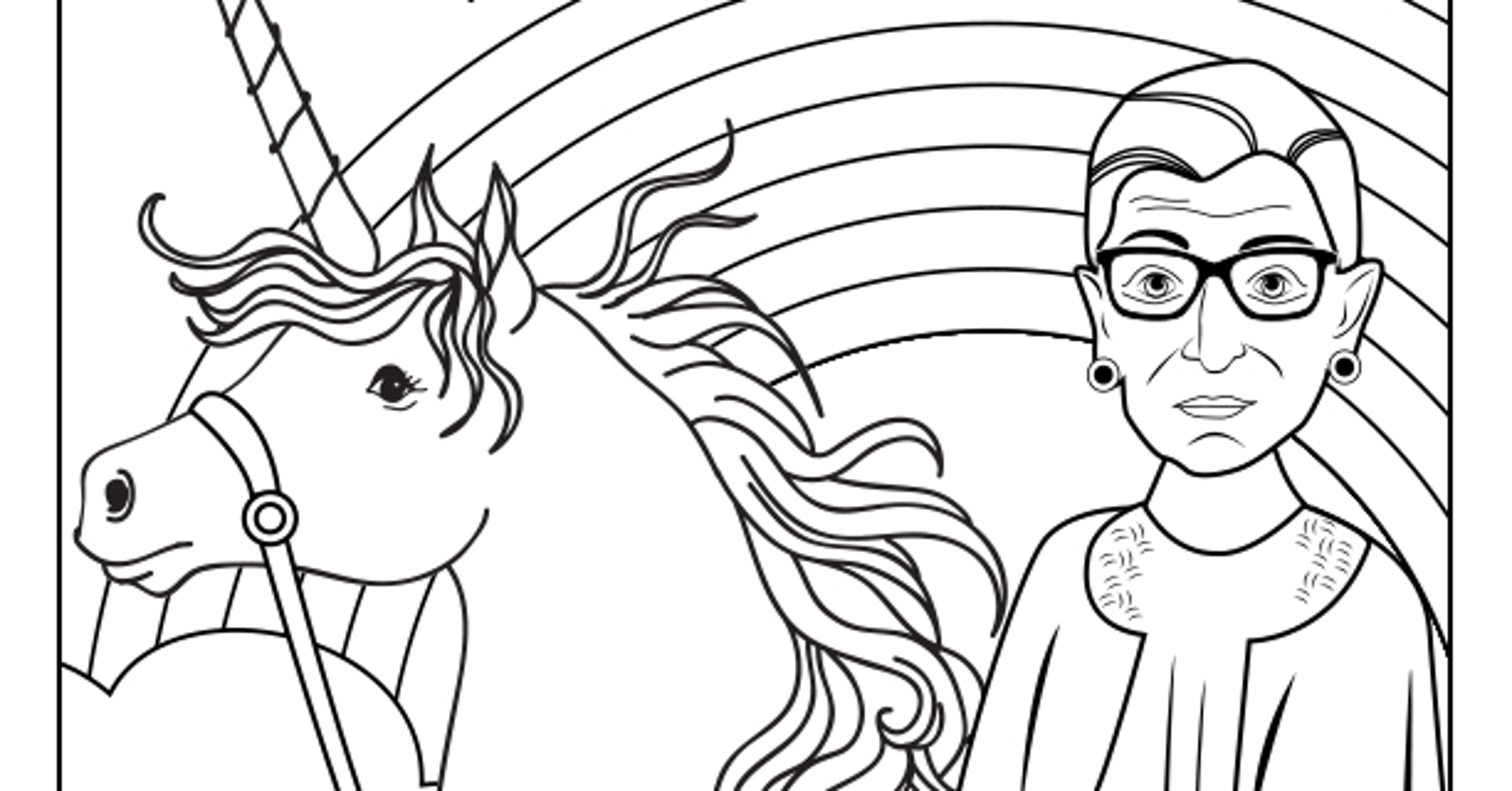The Notorious RBG Coloring Book Of Our Feminist Dreams Is Here HuffPost The Notorious RBG Coloring Book Of Our Feminist Dreams Is Here HuffPost