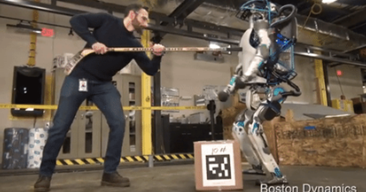 Bearded Human Bullies Poor, Defenseless Robot | HuffPost Life
