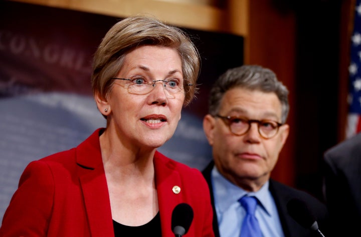 Because she's such a staunch Wall Street critic, many called on Sen. Elizabeth Warren (D-Mass.) to run for the Democratic nomination for president in 2016. Hillary Clinton, the frontrunner, is much more cozy with the financial industry.